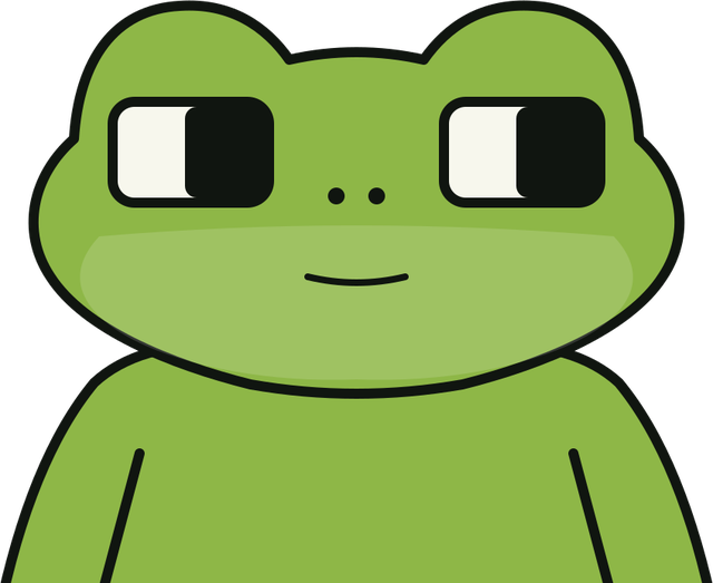 A Social Toad peeking over the sent counter